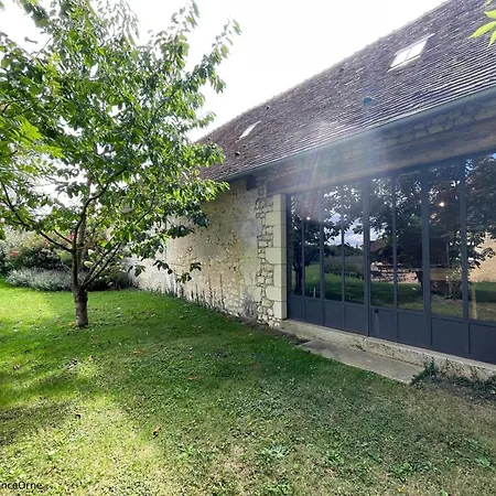 Maison Percheronne Avec Jardin Et Jeux, Proche De Bellême, Idéale Pour Familles - Fr-1-497-158 Casa de Campo Le Pin-la-Garenne