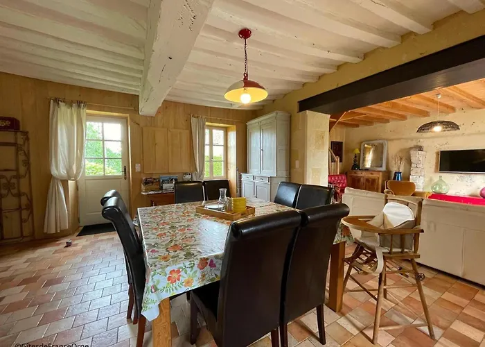 Nyaraló Maison Percheronne Avec Jardin Et Jeux, Proche De Belleme, Ideale Pour Familles - Fr-1-497-158 Le Pin-la-Garenne