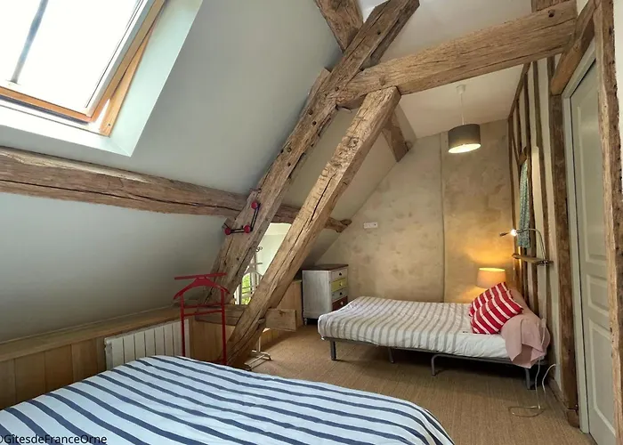 Maison Percheronne Avec Jardin Et Jeux, Proche De Belleme, Ideale Pour Familles - Fr-1-497-158 Nyaraló